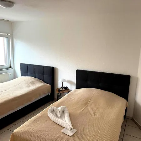 Premium 2 4 Bett Apartment, Smarttv , Terrasse 아파트 햄