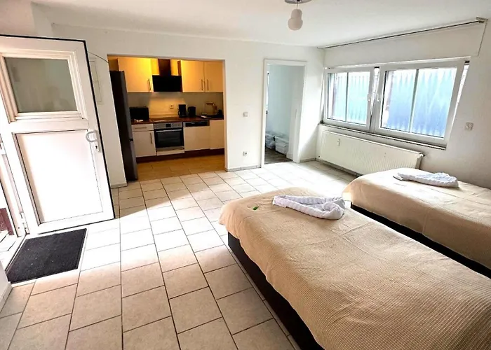 Premium 2 4 Bett Apartment, Smarttv , Terrasse 아파트