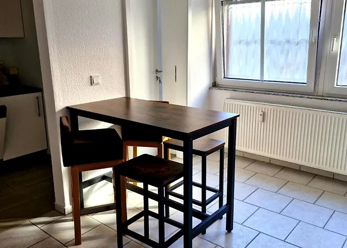 Premium 2 4 Bett Apartment, Smarttv , Terrasse 아파트 햄